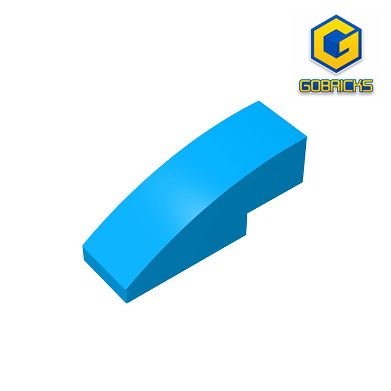Lego Set Creator - Gobricks 50950 10PCS Mattoncini Curvi 2x1x2/3