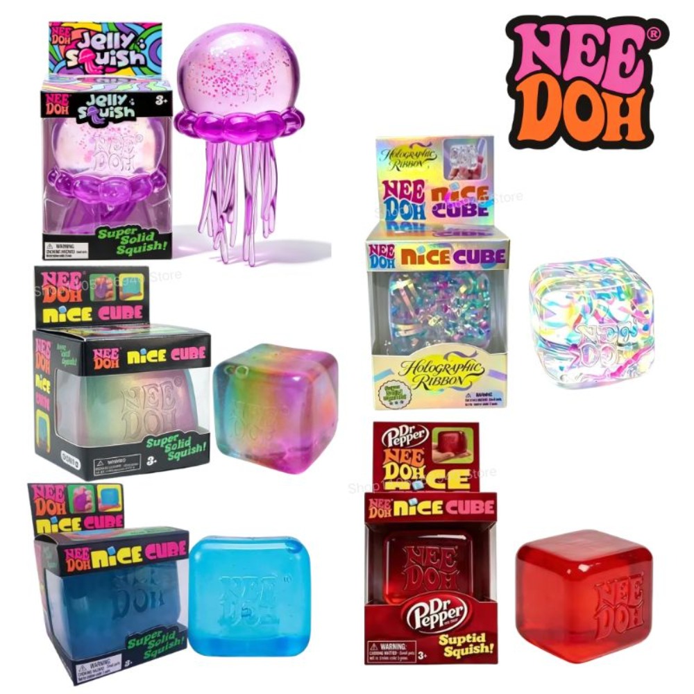 Schylling Nee Doh Jellyfish &  - Fidget Cube Original recensione e prezzo
