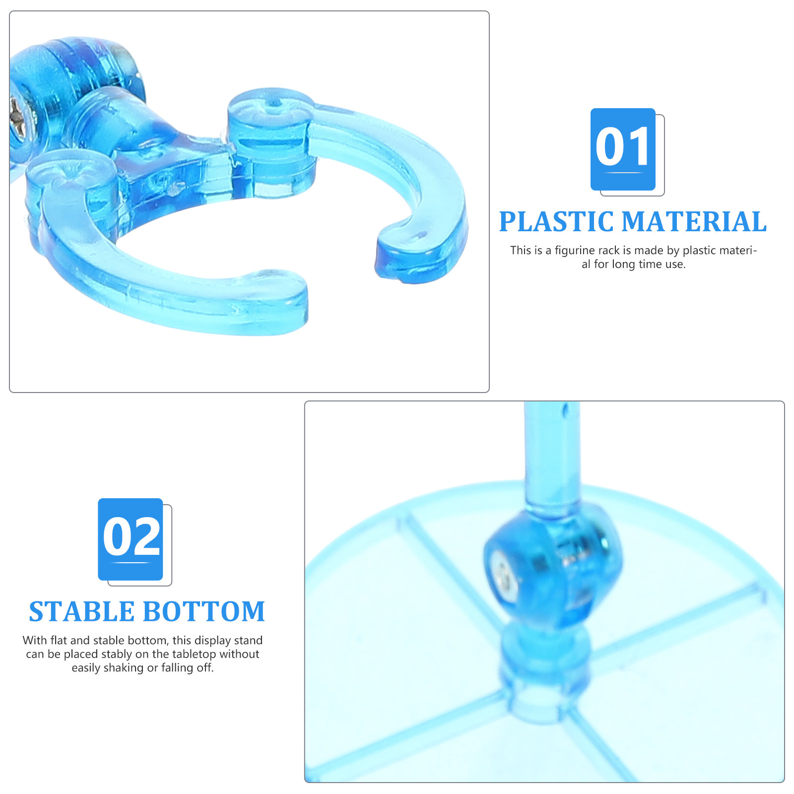 4 supporti in plastica per esp - Action Figure Stand recensione e prezzo