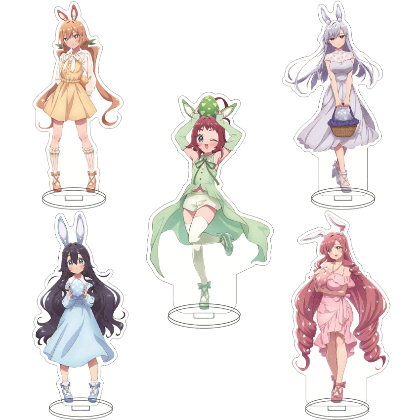 16CM Anime Le 100 Ragazze che  - Figma Stand Set recensione e prezzo